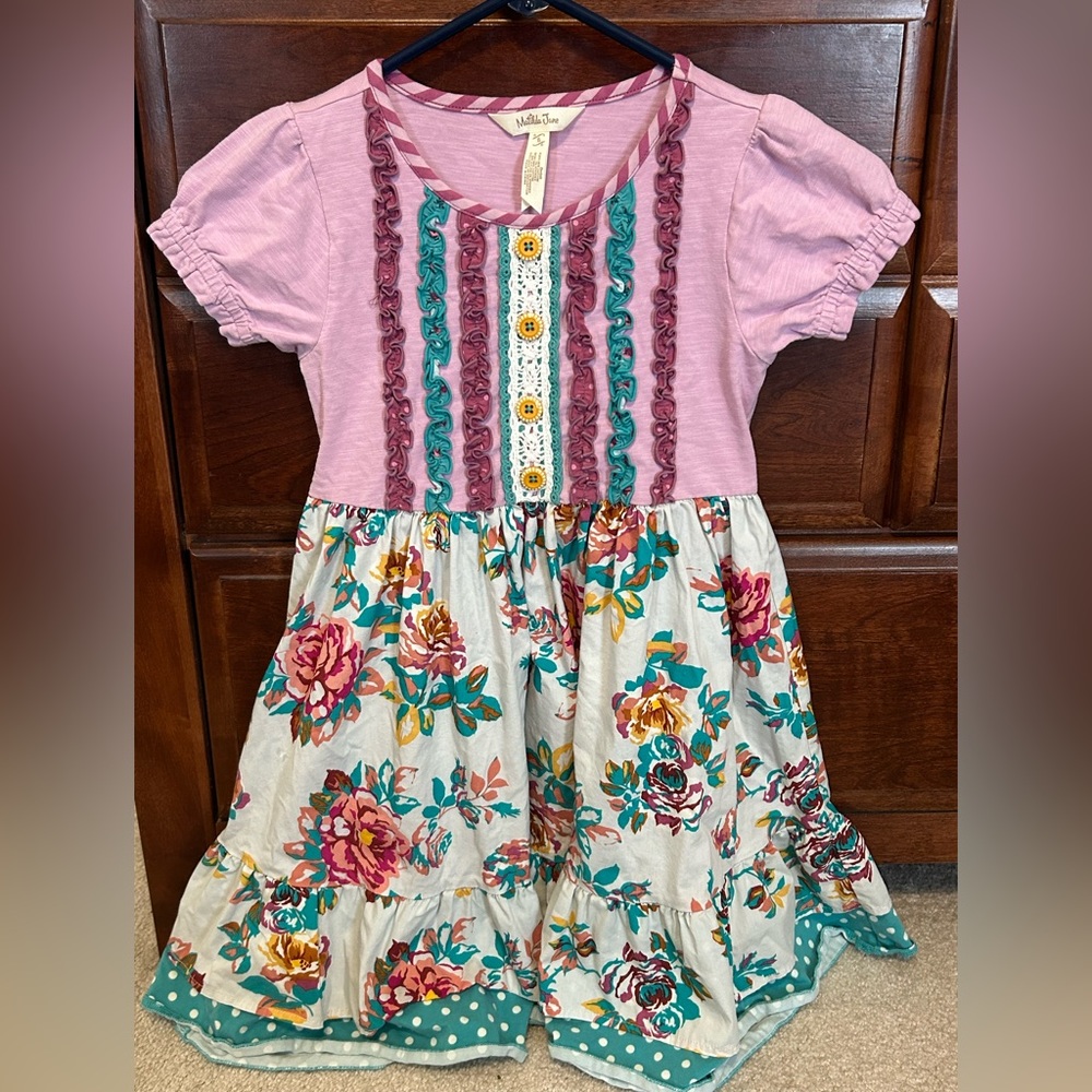 Matilda Jane girl dress size 8 VGUC